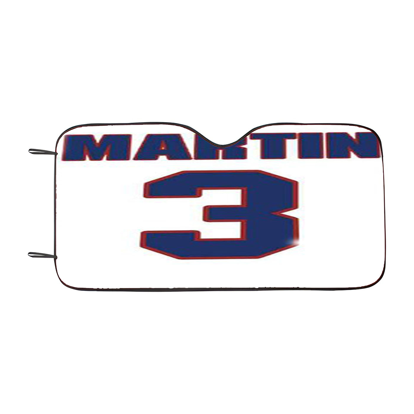 Clare Martin National Hockey Car Auto Sun Shade Windshield Cover