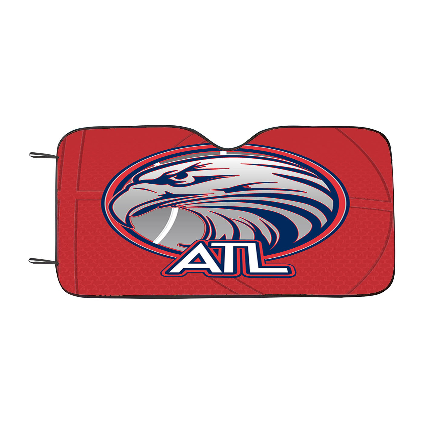 Classic Atlanta Hawks Basketball Logo Car Auto Sun Shade Windshield Cover