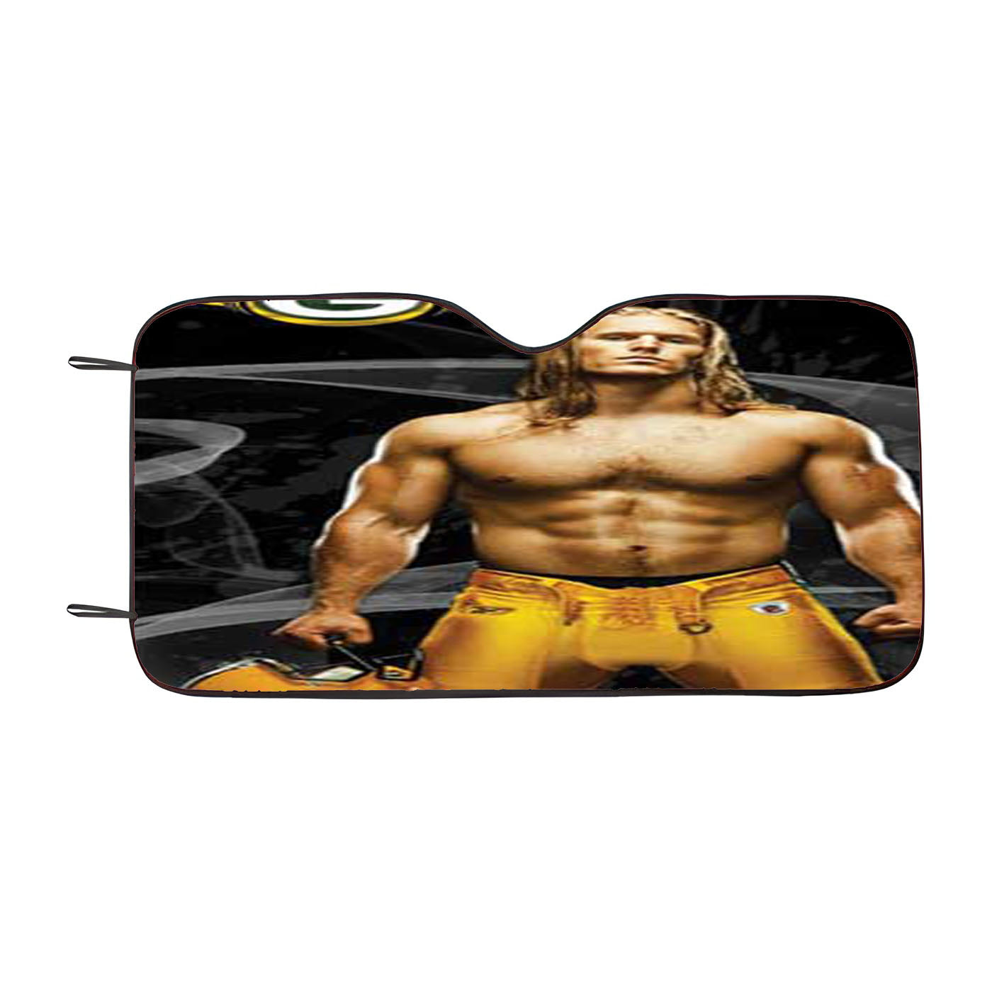 Clay Matthews Swirls Logo Car Auto Sun Shade Windshield Cover