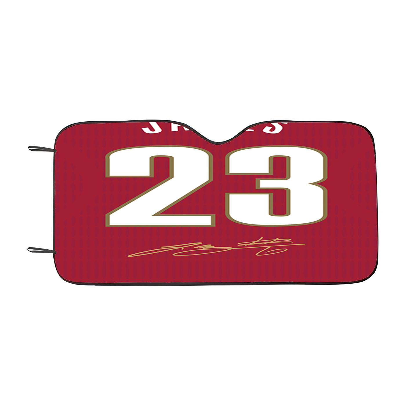 Cleveland Cavaliers James Red Car Auto Sun Shade Windshield Cover