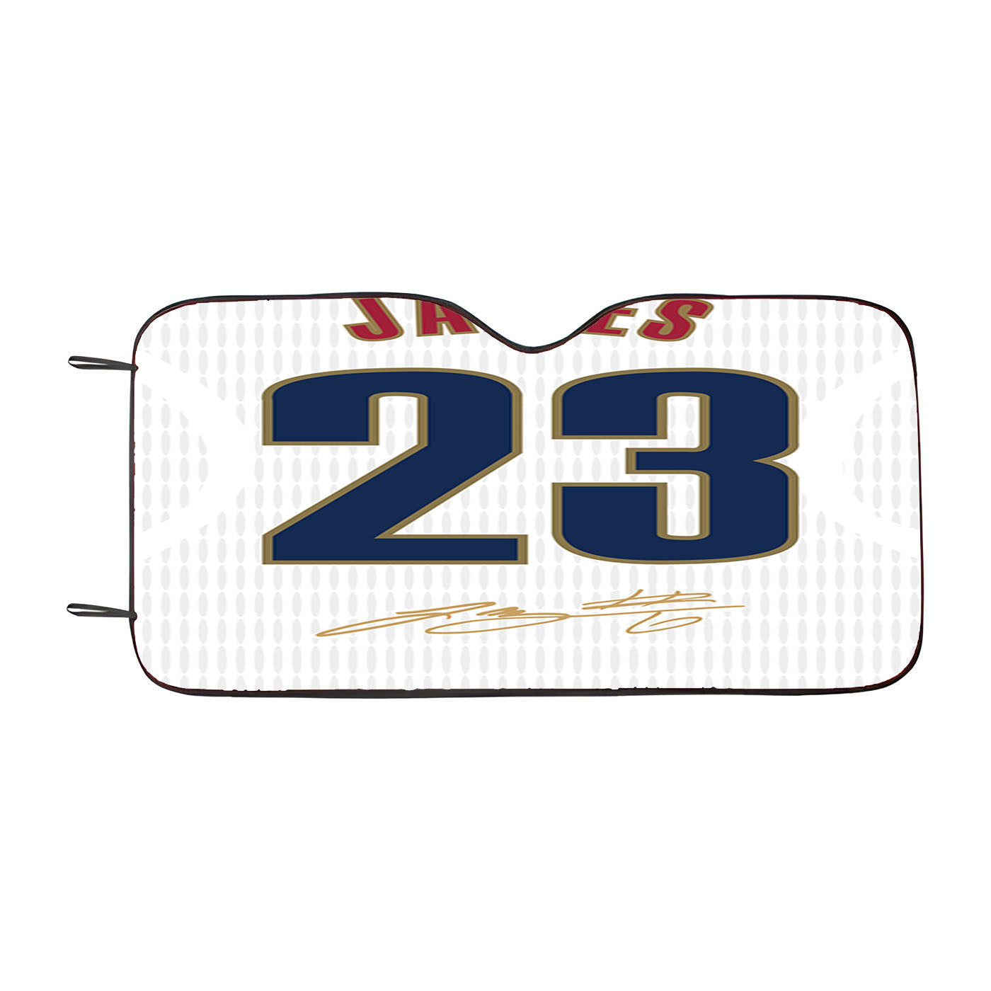 Cleveland Cavaliers James White Car Auto Sun Shade Windshield Cover