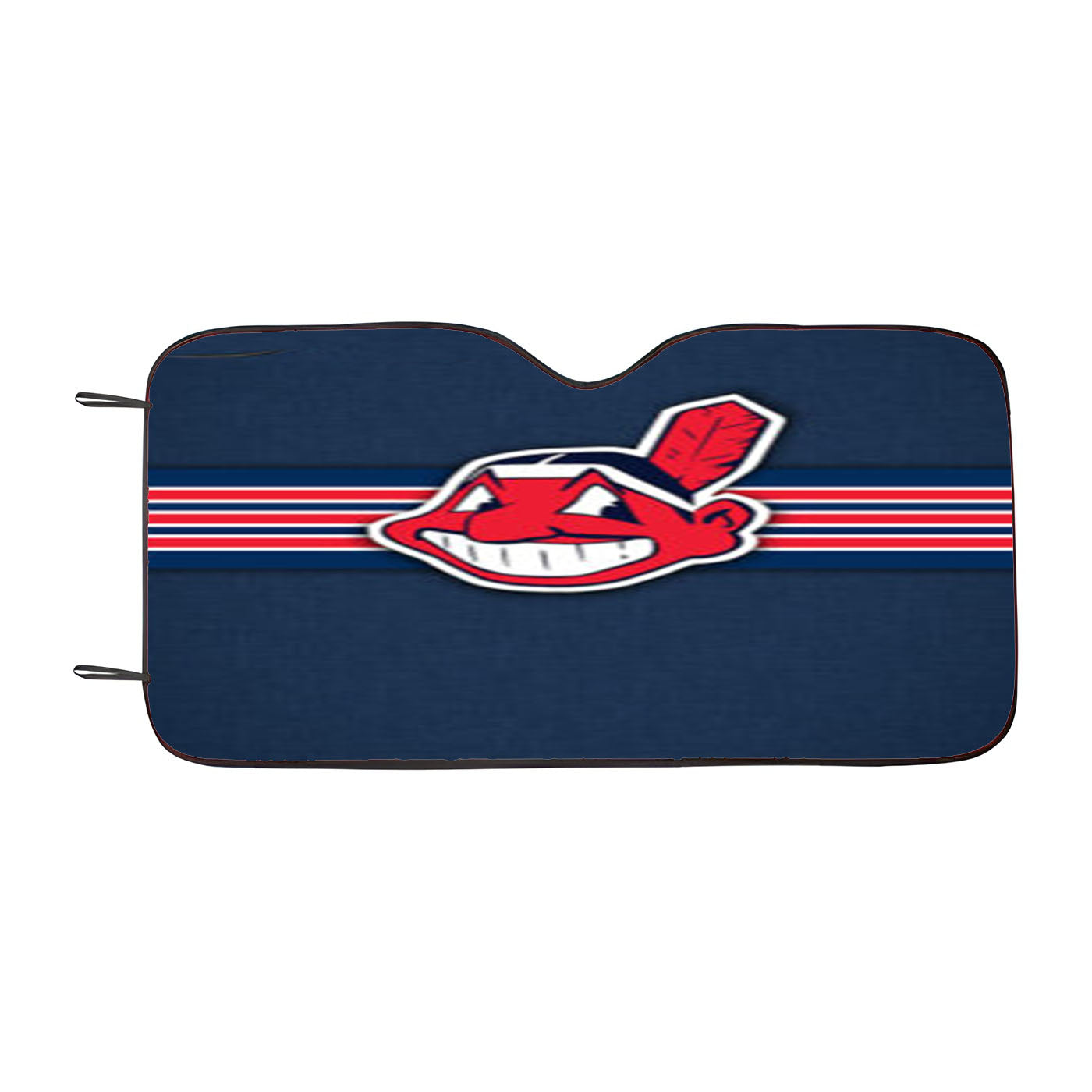 Cleveland Indians 2 Car Auto Sun Shade Windshield Cover