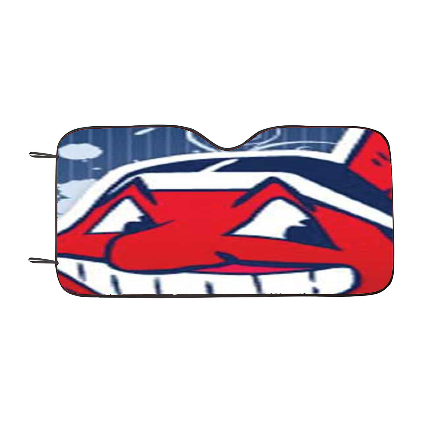 Cleveland Indians Pinstripes Car Auto Sun Shade Windshield Cover
