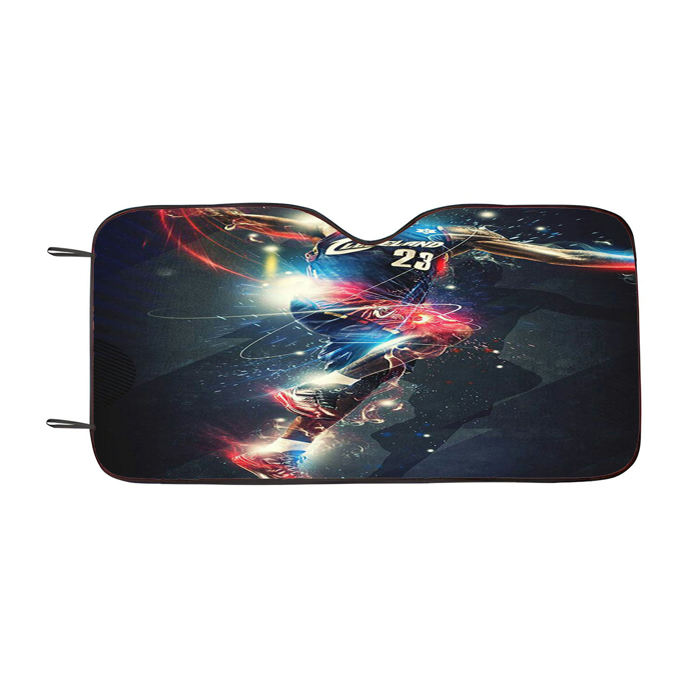 Cleverland 23 Basketball Car Auto Sun Shade Windshield Cover
