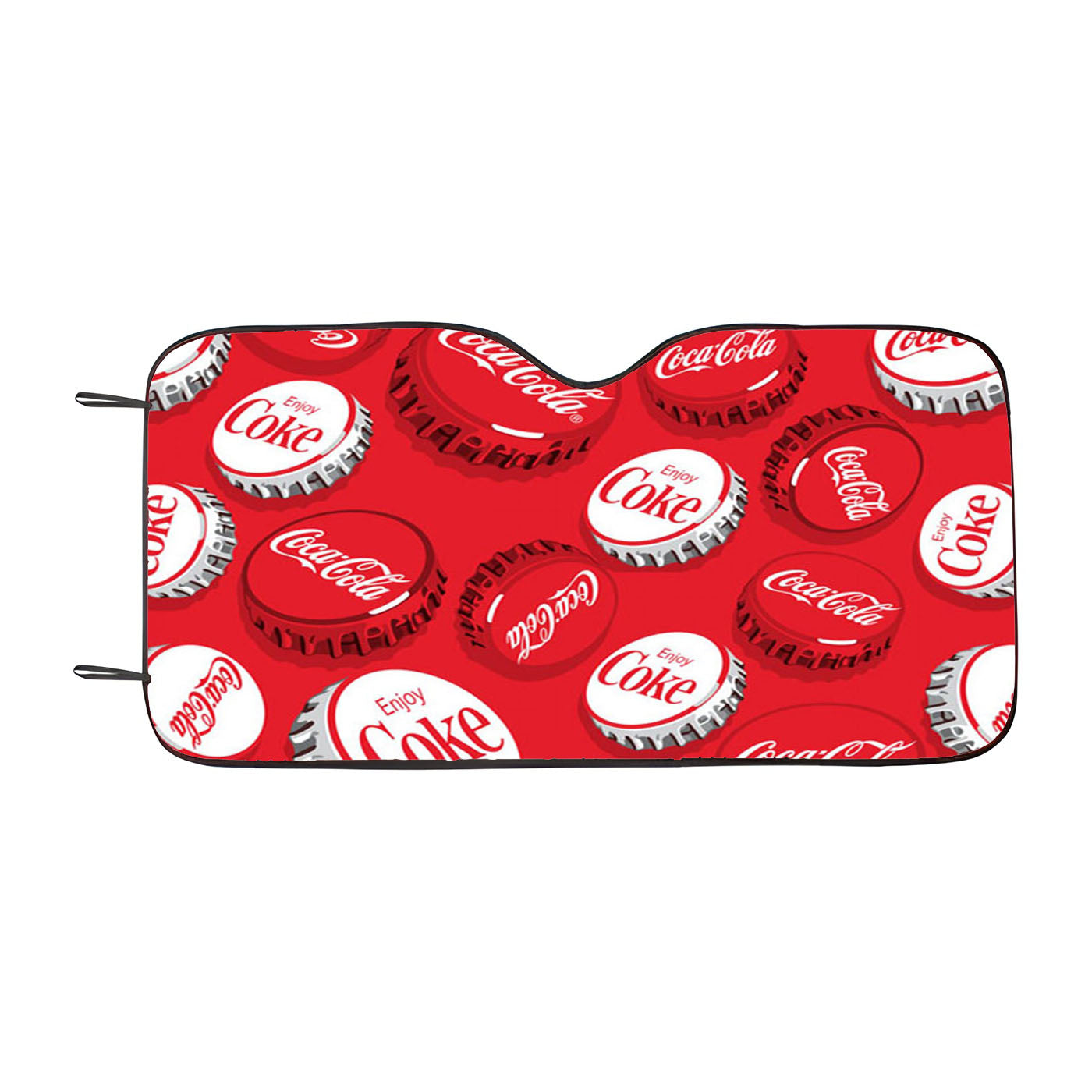 Coca-Cola Caps Car Auto Sun Shade Windshield Cover