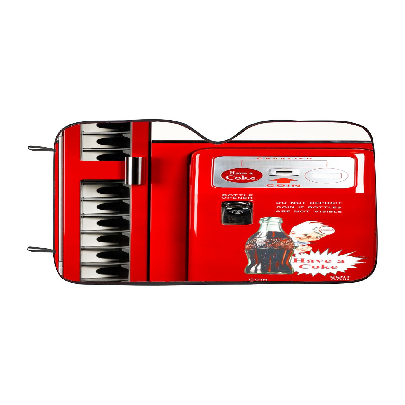 Coca Cola Machine Car Auto Sun Shade Windshield Cover