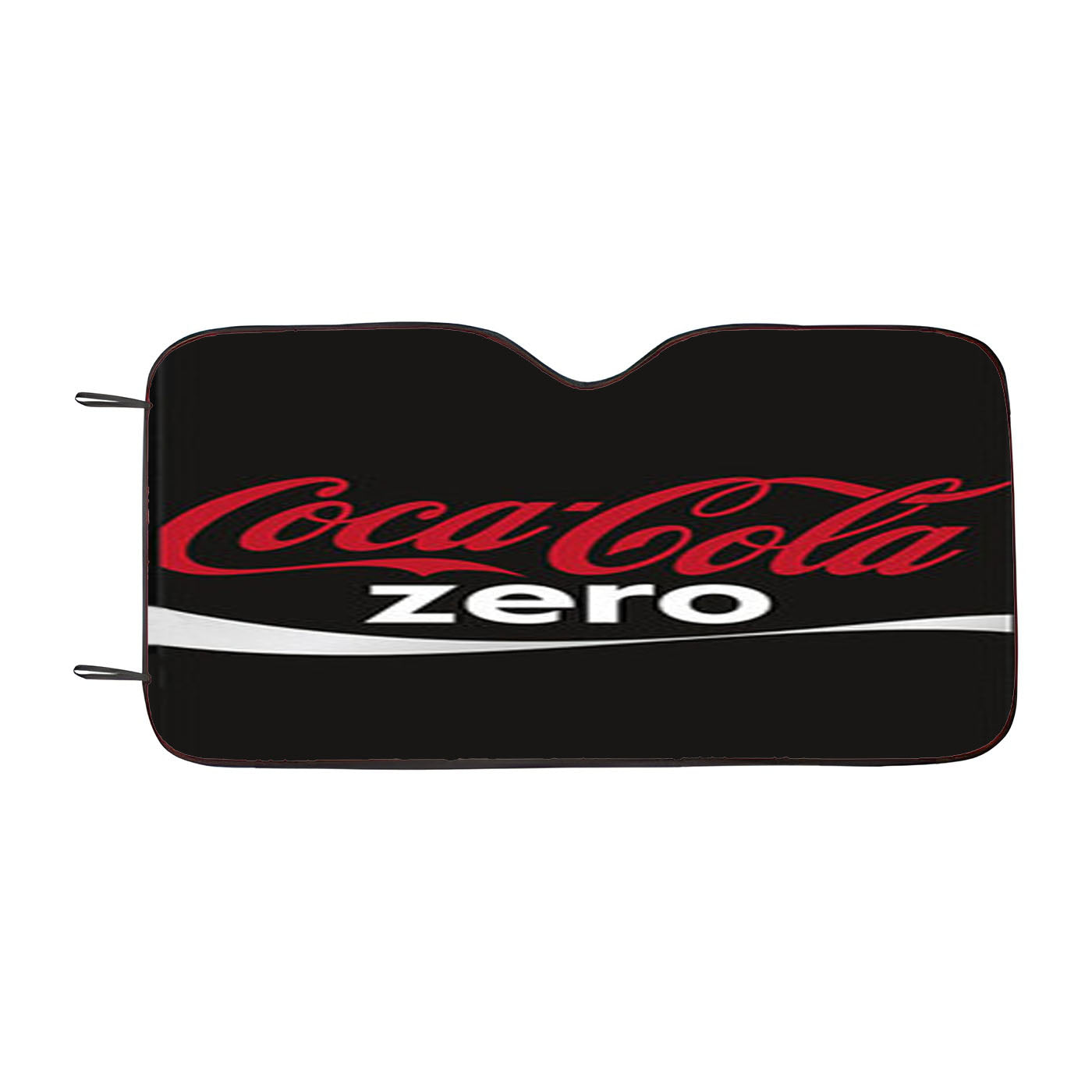 Coca Cola Zero Black Car Auto Sun Shade Windshield Cover