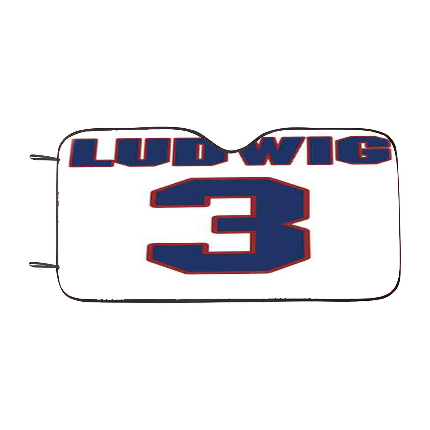 Craig Ludwig National Hockey Car Auto Sun Shade Windshield Cover