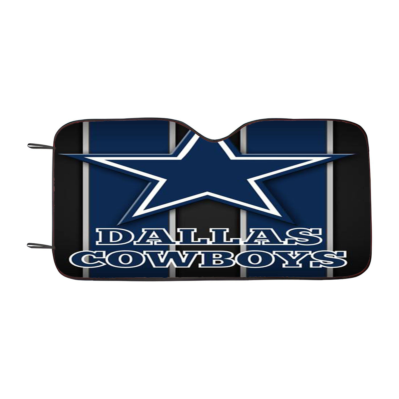 Dallas Cowboys Black Background Car Auto Sun Shade Windshield Cover
