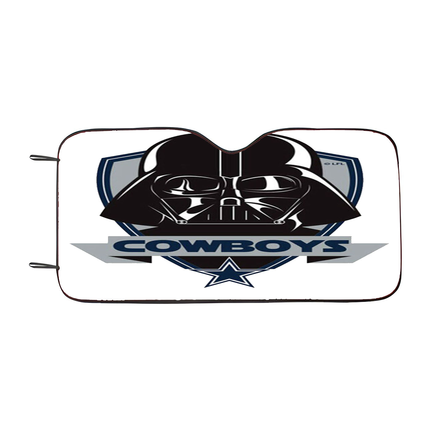 Dallas Cowboys Nfl Star Wars Darth Vader Car Auto Sun Shade Windshield Cover