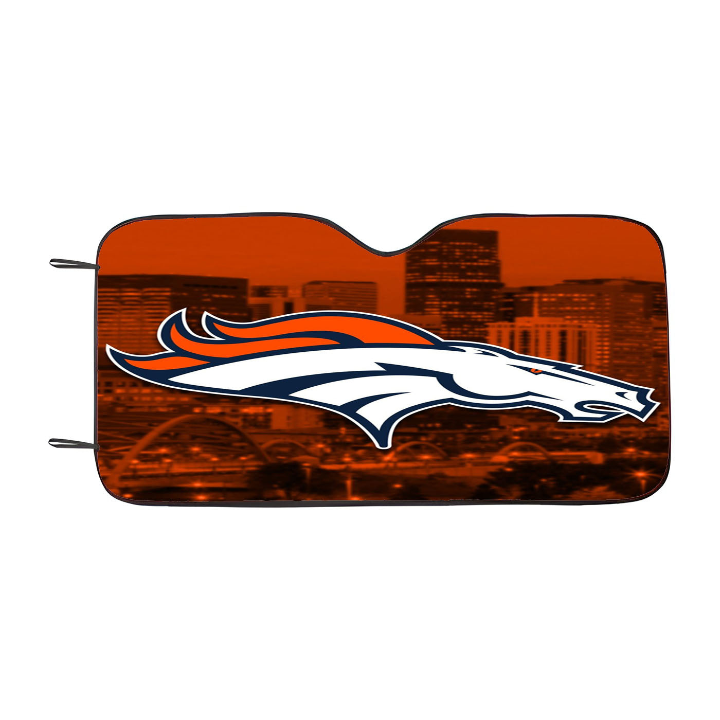 Denver Broncos Emblem Car Auto Sun Shade Windshield Cover