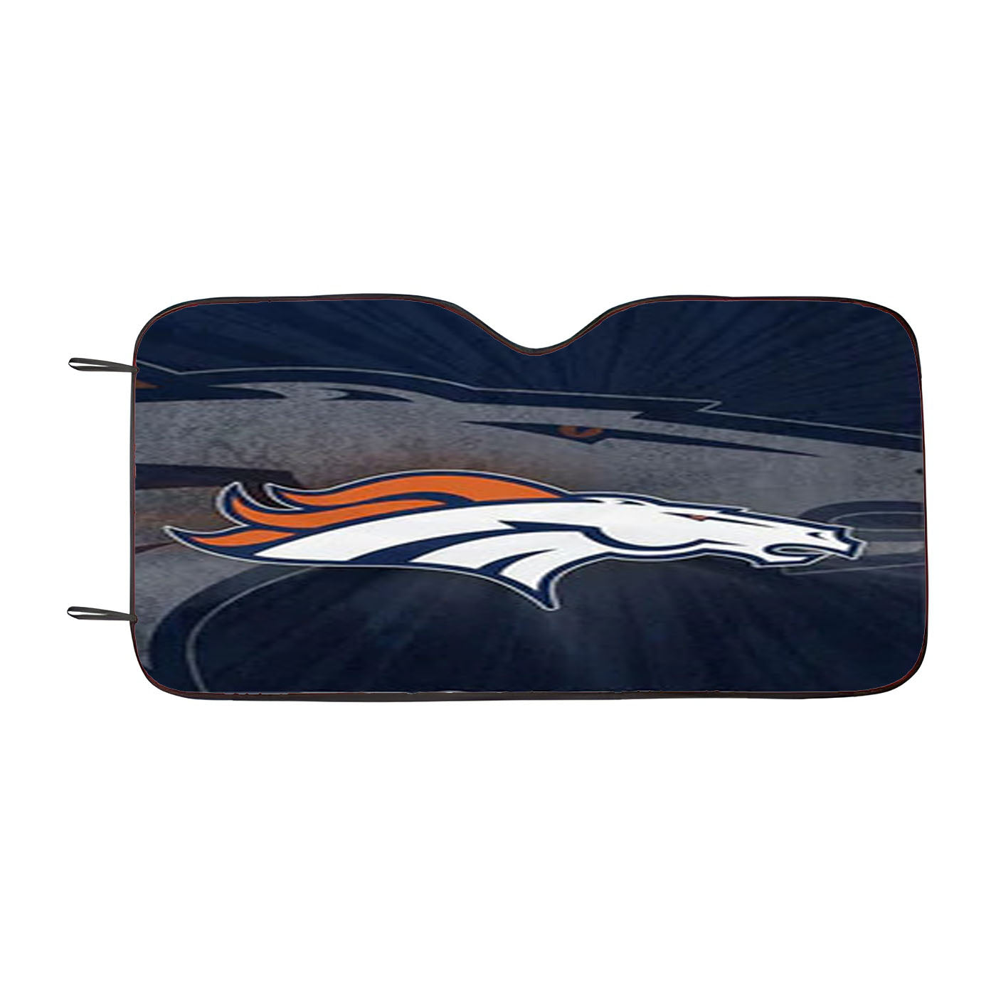 Denver Broncos Logo 2 Car Auto Sun Shade Windshield Cover