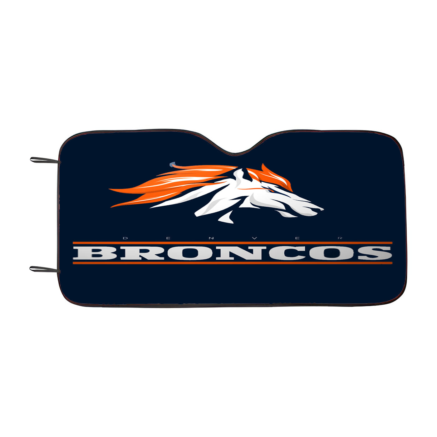 Denver Broncos Logo American Football Team Car Auto Sun Shade Windshield Cover