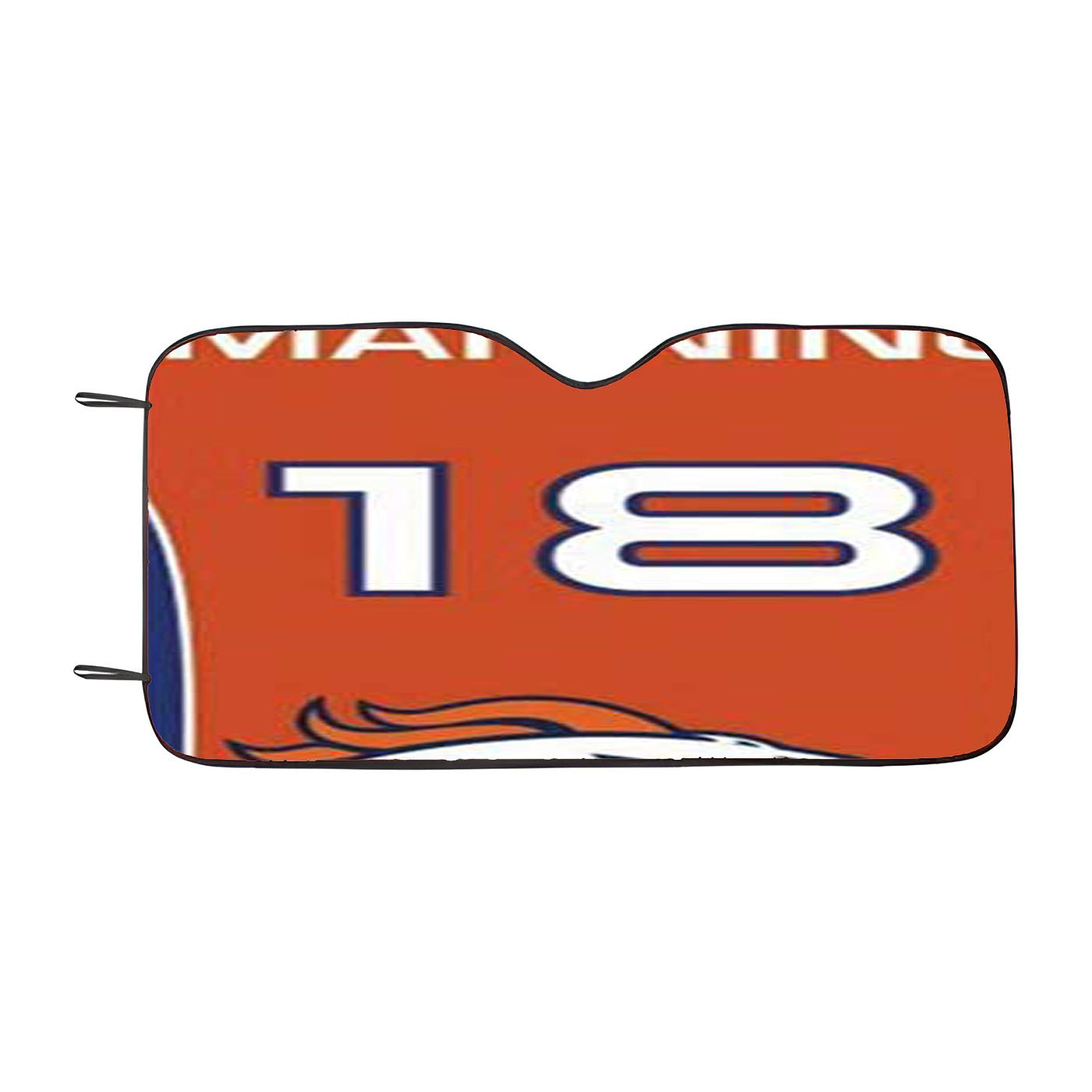 Denver Broncos Manning Jersey Car Auto Sun Shade Windshield Cover
