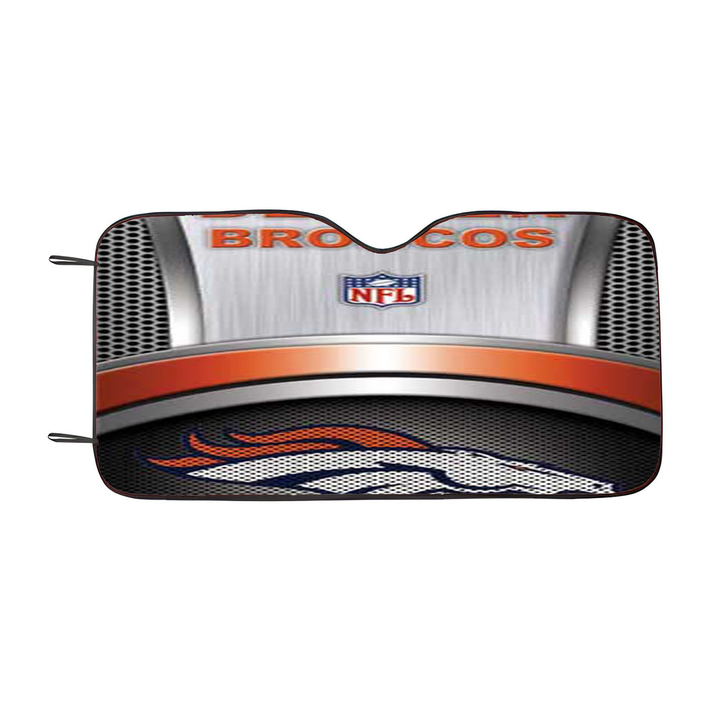 Denver Broncos Meshbox Car Auto Sun Shade Windshield Cover