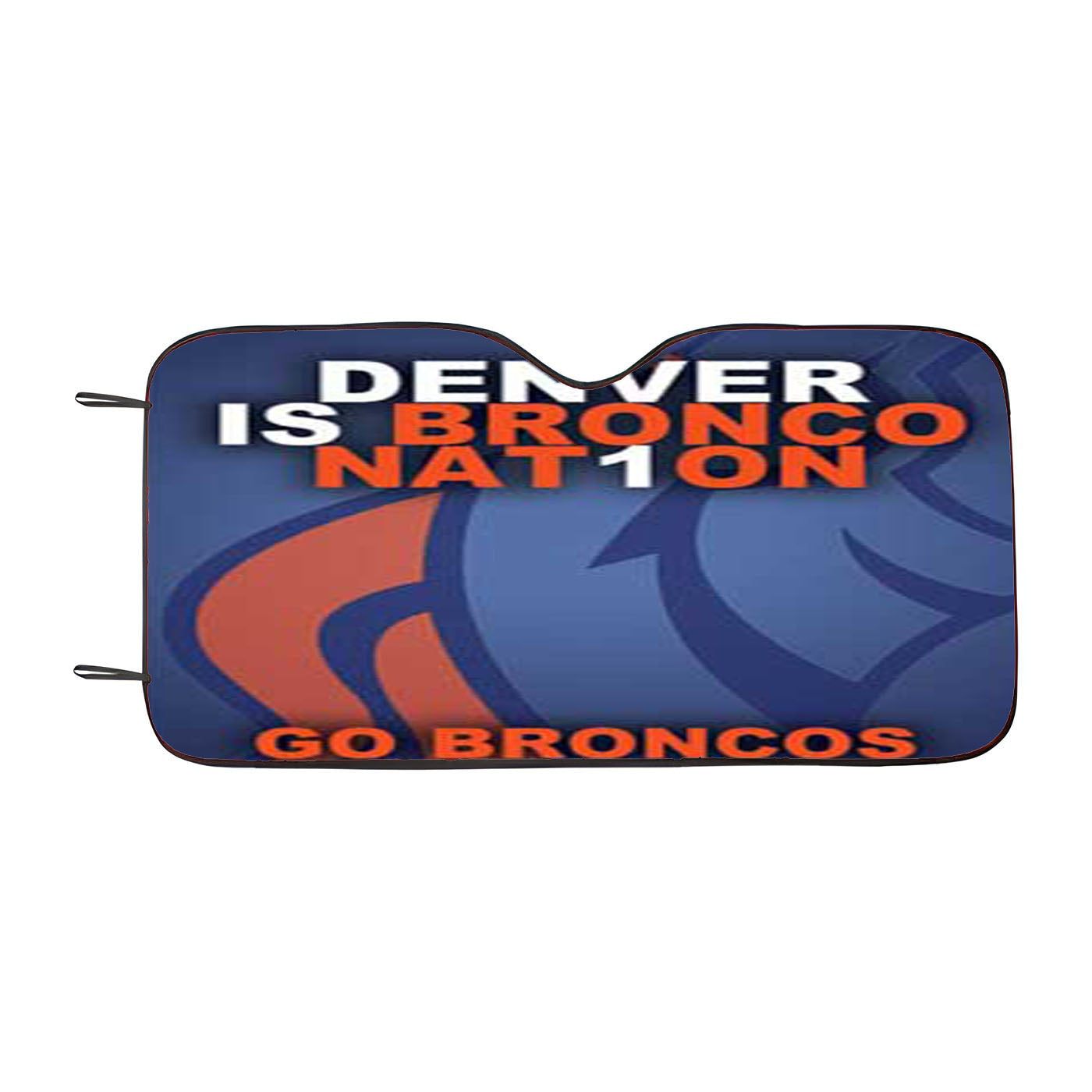 Denver Broncos Nat1On Car Auto Sun Shade Windshield Cover