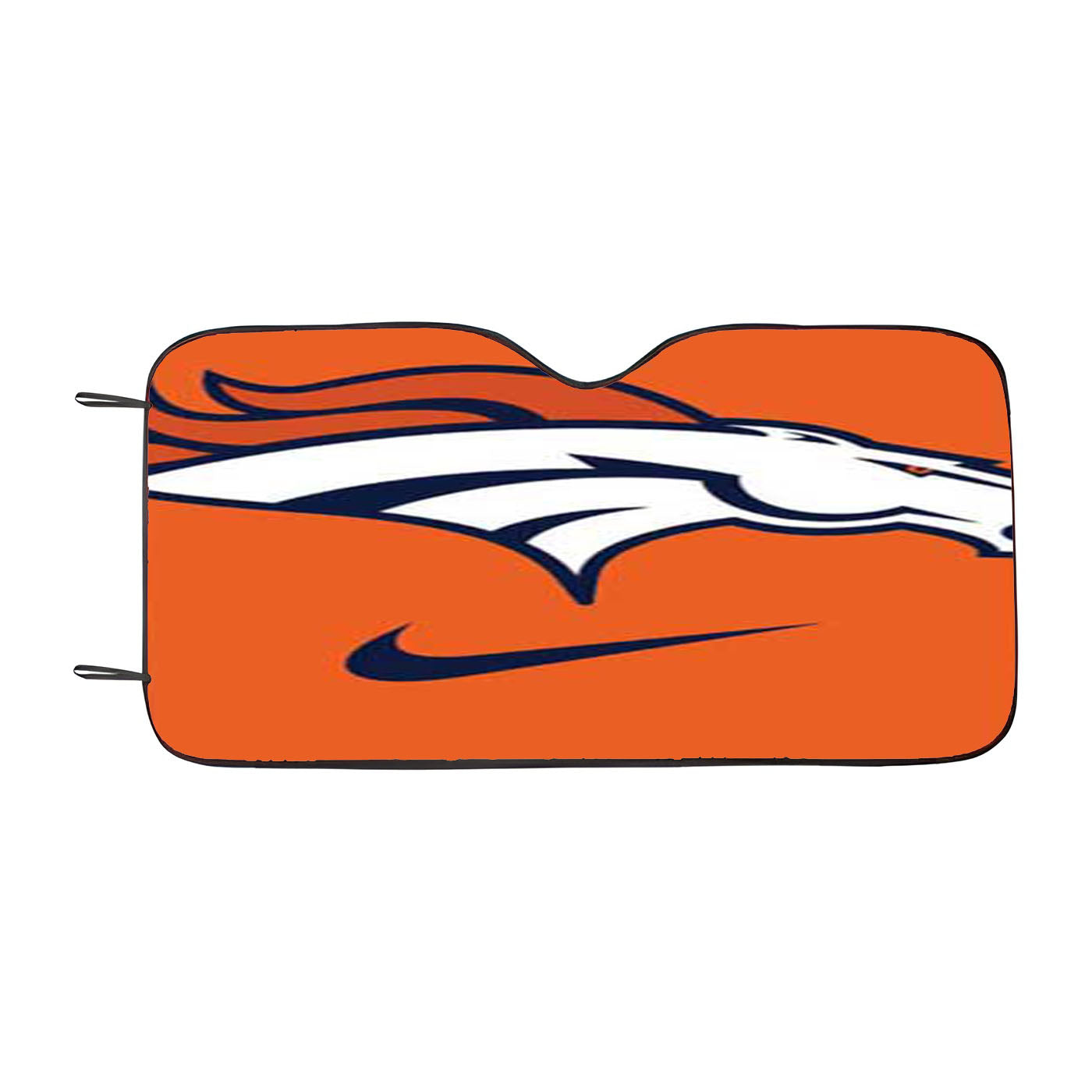 Denver Broncos Nike Logo Car Auto Sun Shade Windshield Cover