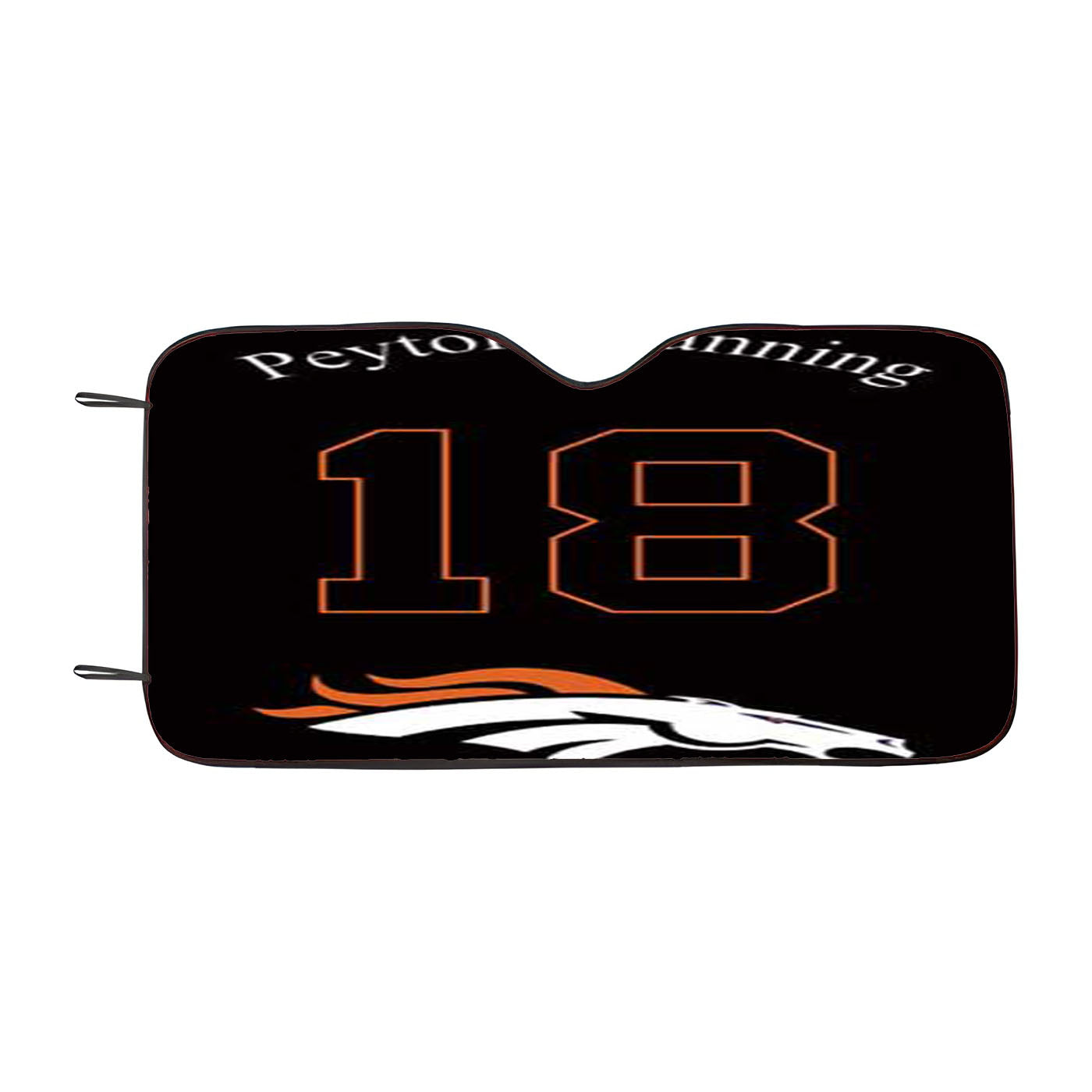 Denver Broncos P Manning Car Auto Sun Shade Windshield Cover
