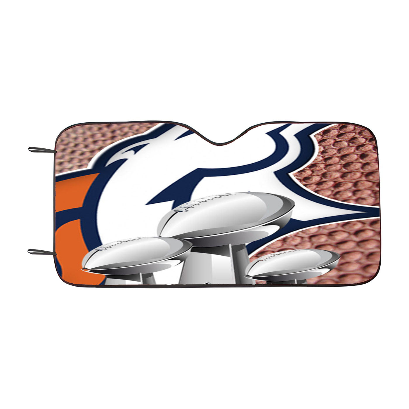 Denver Broncos Superbowl 50 Car Auto Sun Shade Windshield Cover