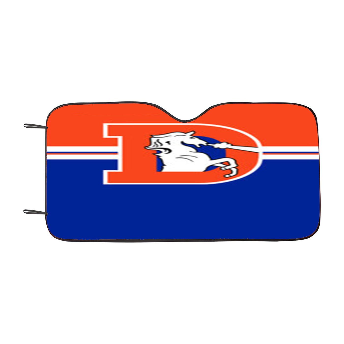 Denver Broncos Symbol Car Auto Sun Shade Windshield Cover