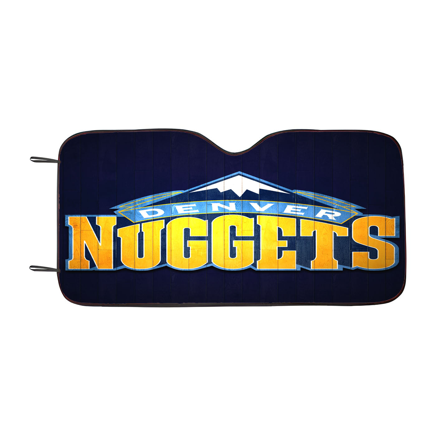 Denver Nuggets Hardwood Car Auto Sun Shade Windshield Cover