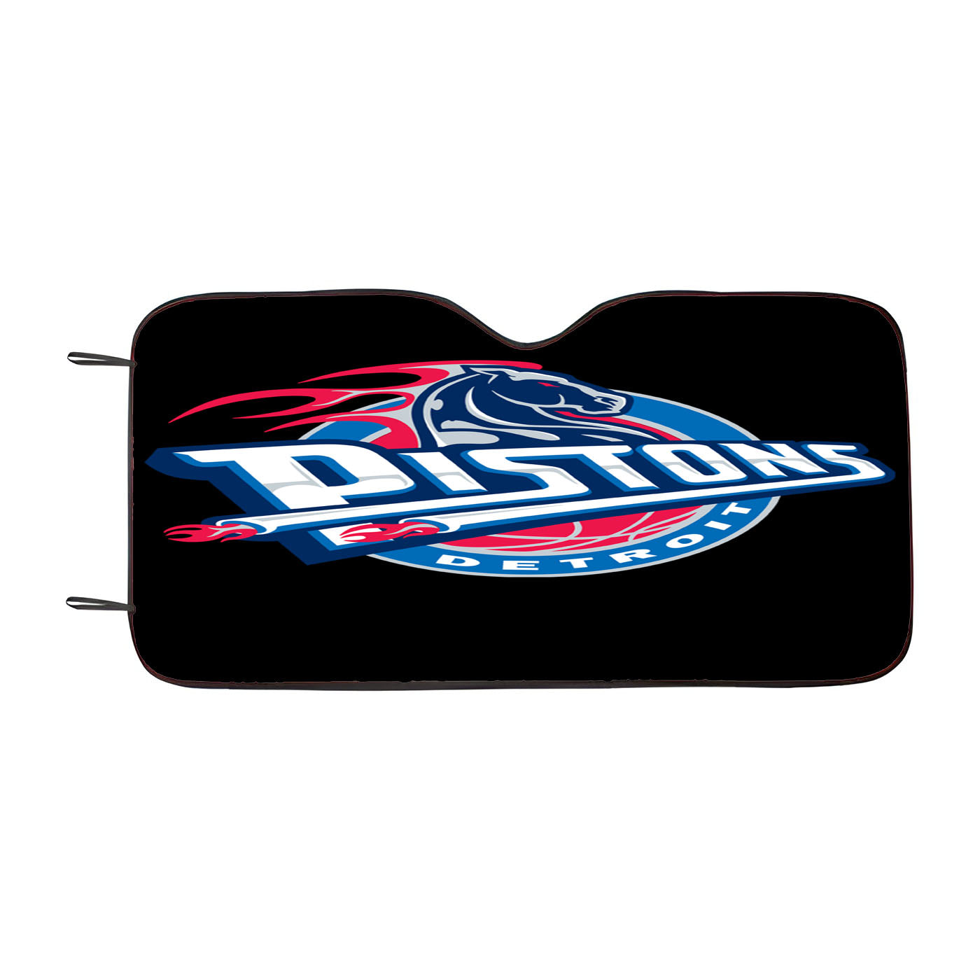 Detroit Pistons Emblem Car Auto Sun Shade Windshield Cover