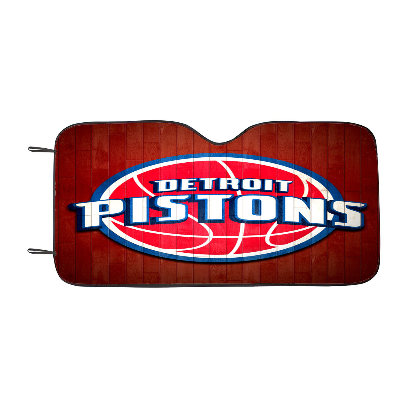 Detroit Pistons Hardwood Car Auto Sun Shade Windshield Cover