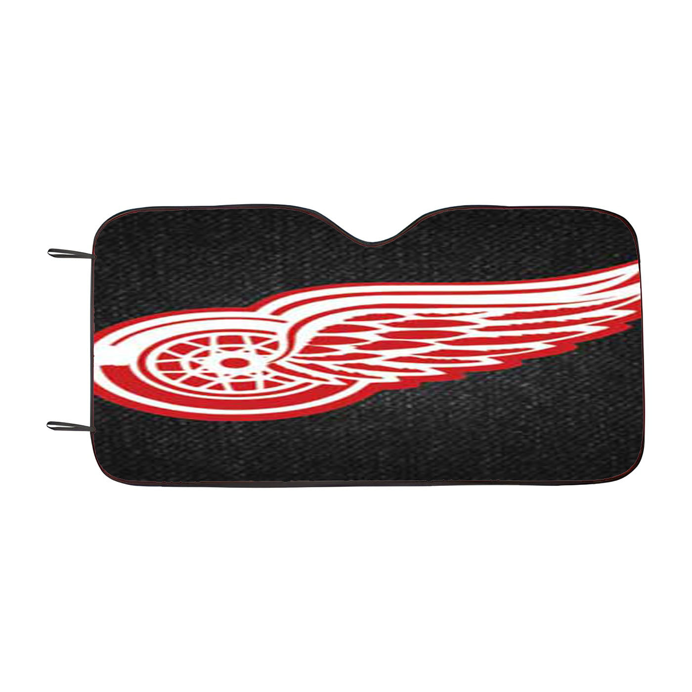 Detroit Red Wings Denim Car Auto Sun Shade Windshield Cover