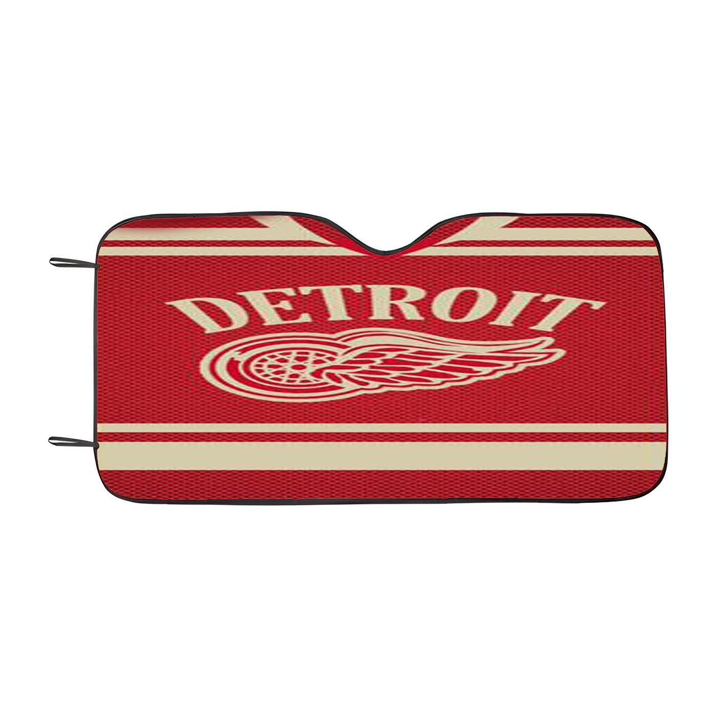 Detroit Red Wings Nhl Car Auto Sun Shade Windshield Cover