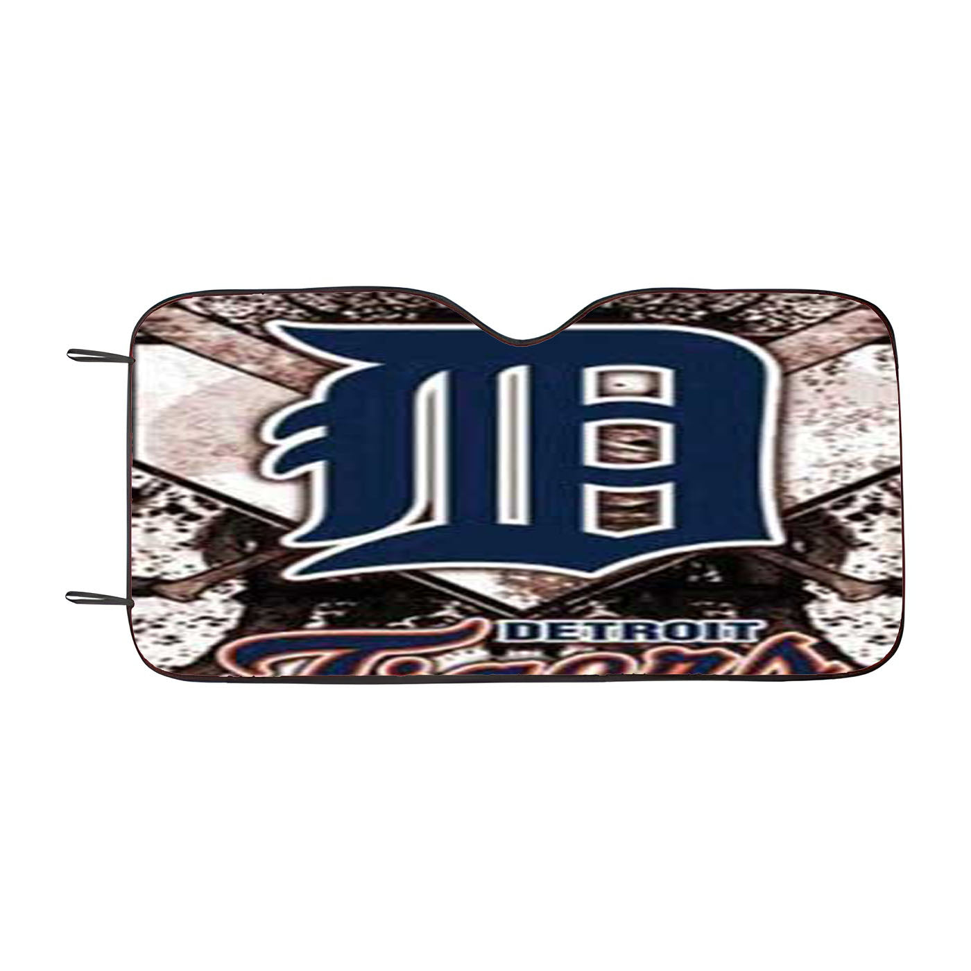 Detroit Tigers Believe Car Auto Sun Shade Windshield Cover