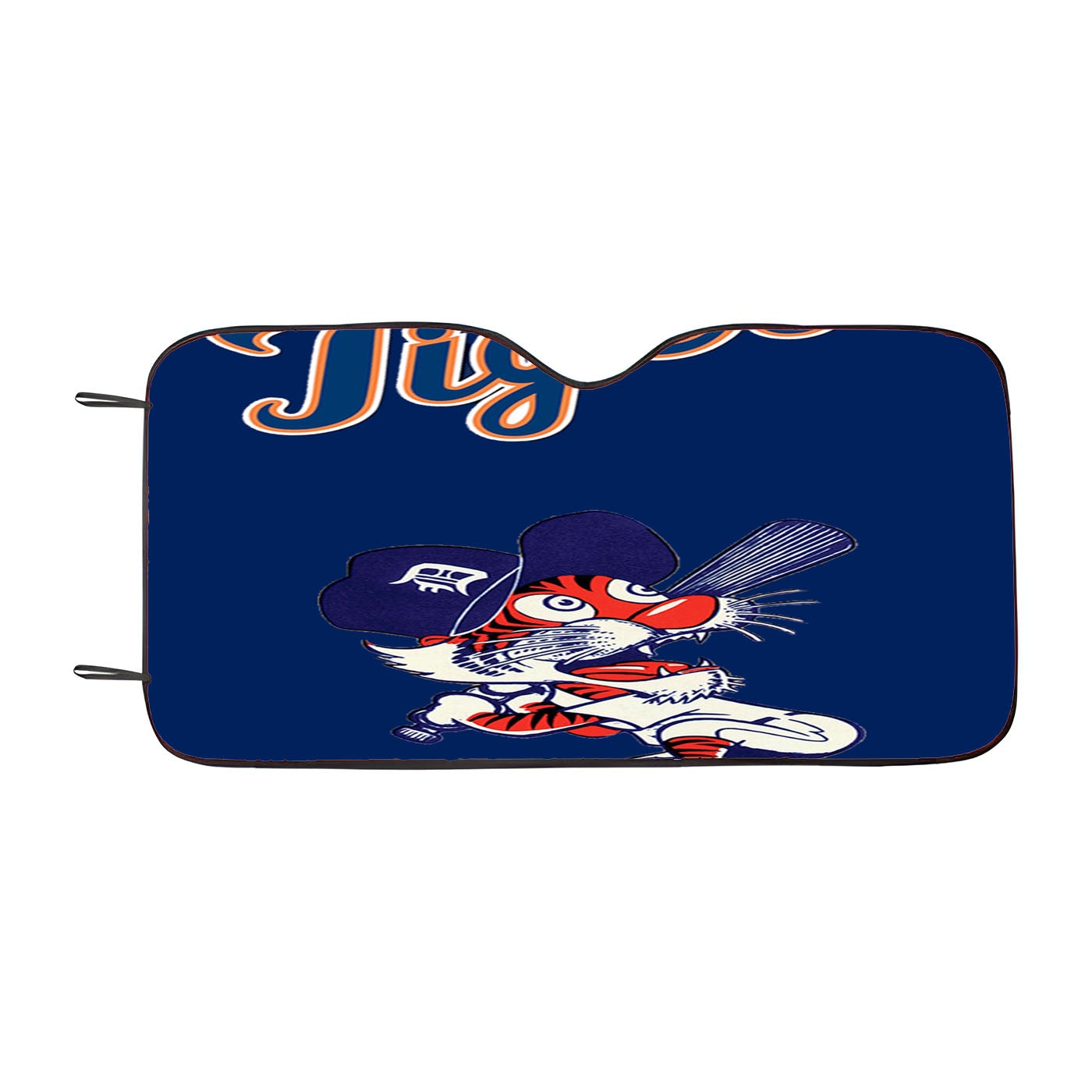 Detroit Tigers Font Tm Car Auto Sun Shade Windshield Cover