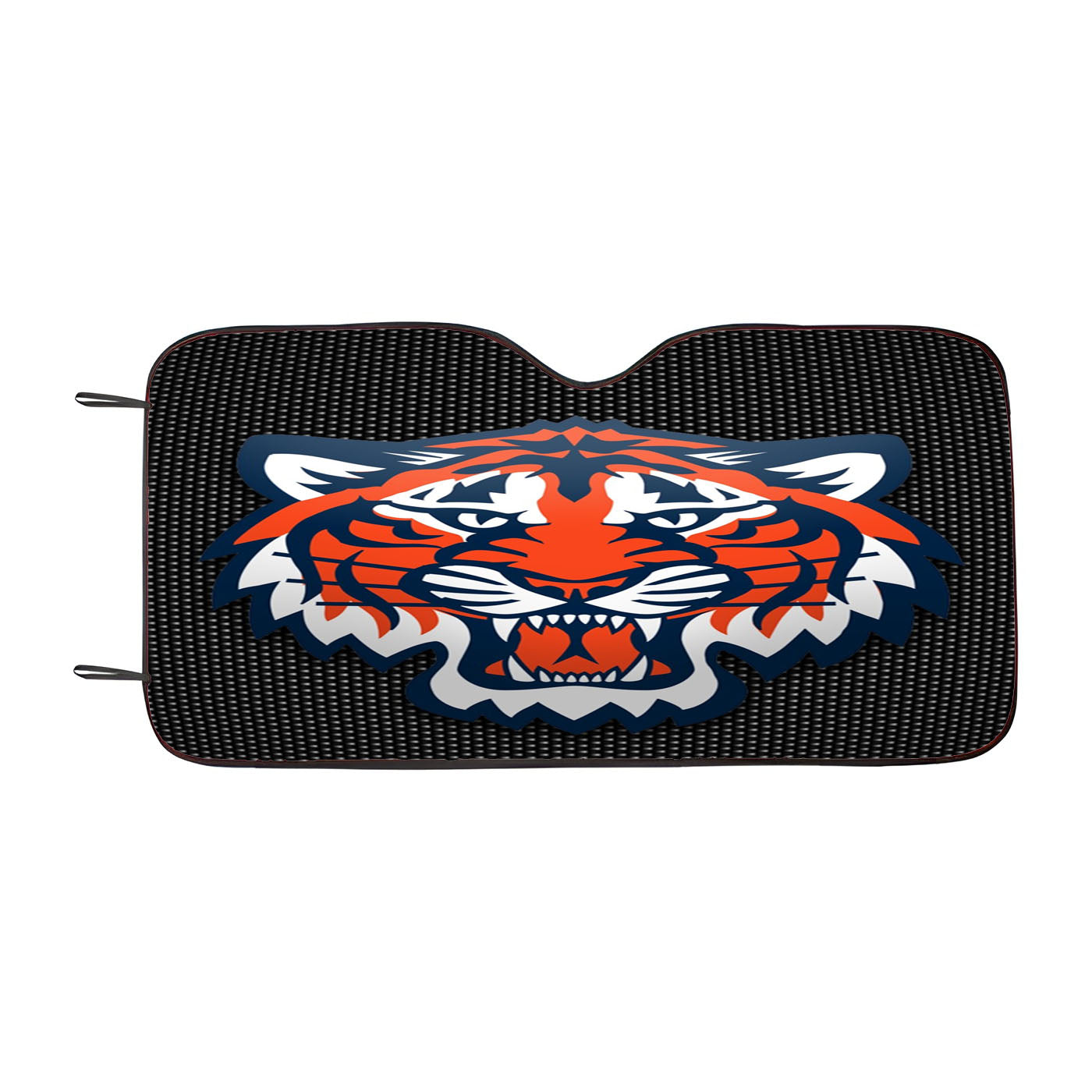Detroit Tigers Icons Car Auto Sun Shade Windshield Cover