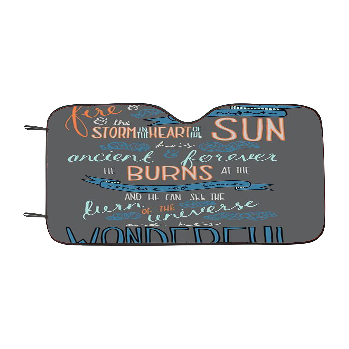 Dr Who Quotes Car Auto Sun Shade Windshield Cover