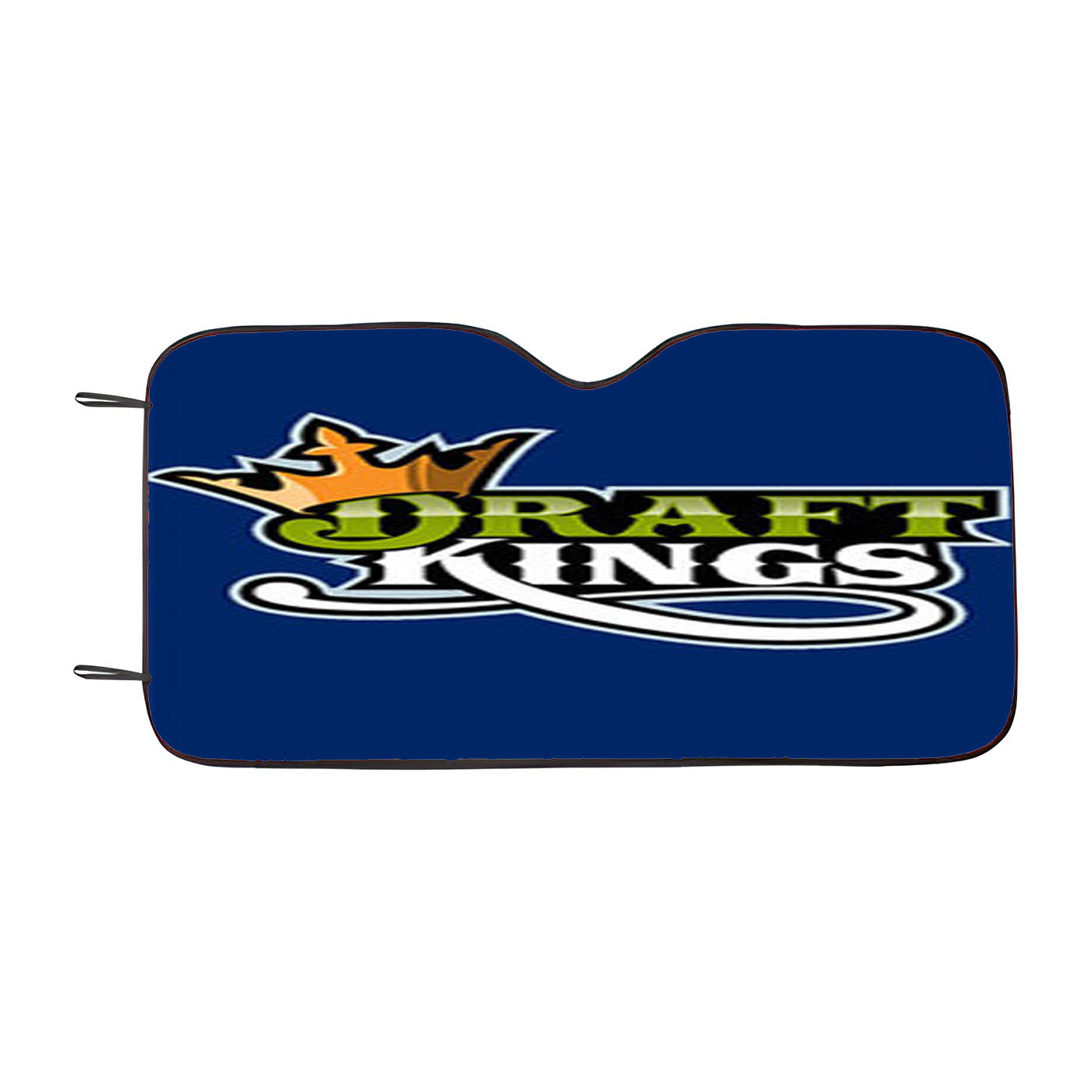 Draft King Baseball Logo Blue Car Auto Sun Shade Windshield Cover