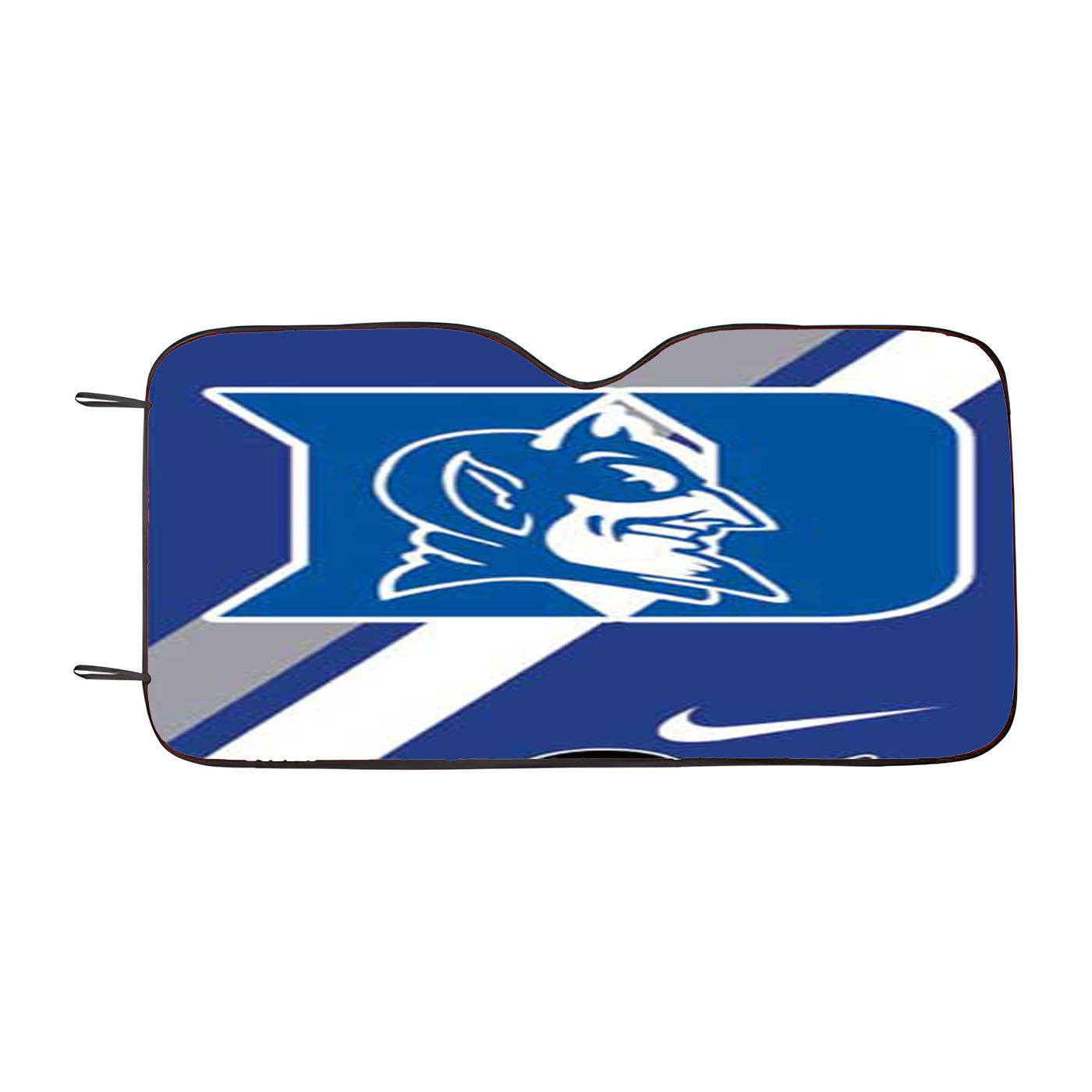 Duke Blue Devils Logo Stripes Nike Car Auto Sun Shade Windshield Cover