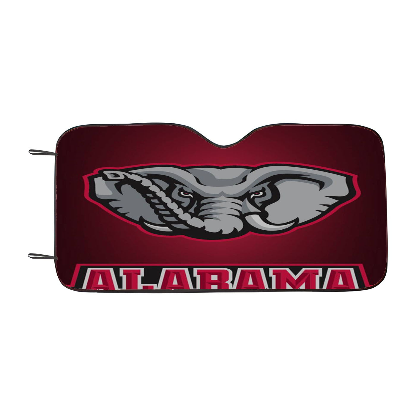 Elephant Alabama Crimson Tide Car Auto Sun Shade Windshield Cover