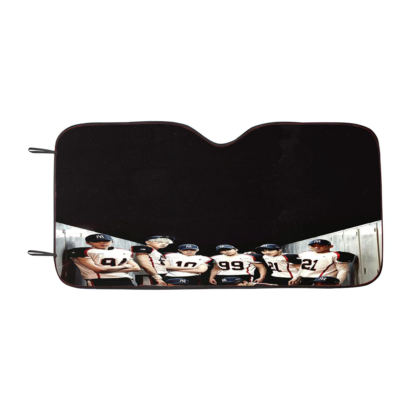 Exo Baseball Fotoshoot Car Auto Sun Shade Windshield Cover