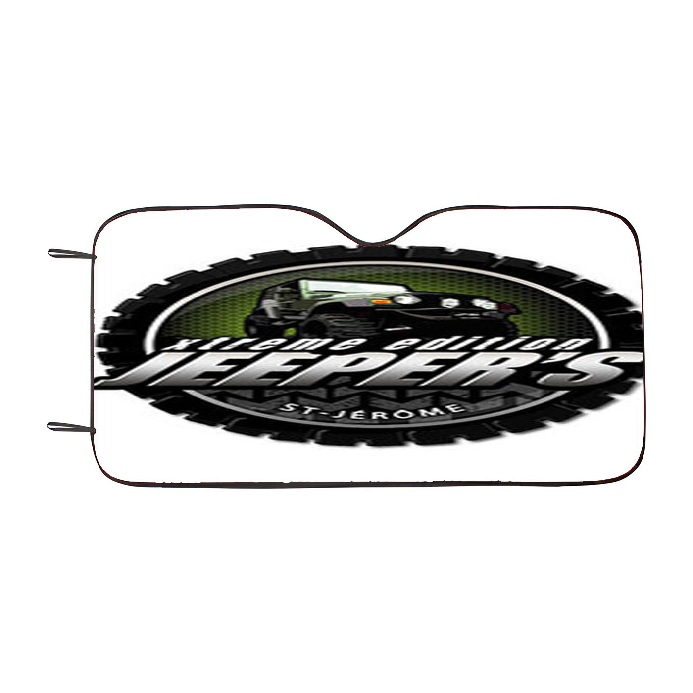 Extreme Edition Jeepers Car Auto Sun Shade Windshield Cover