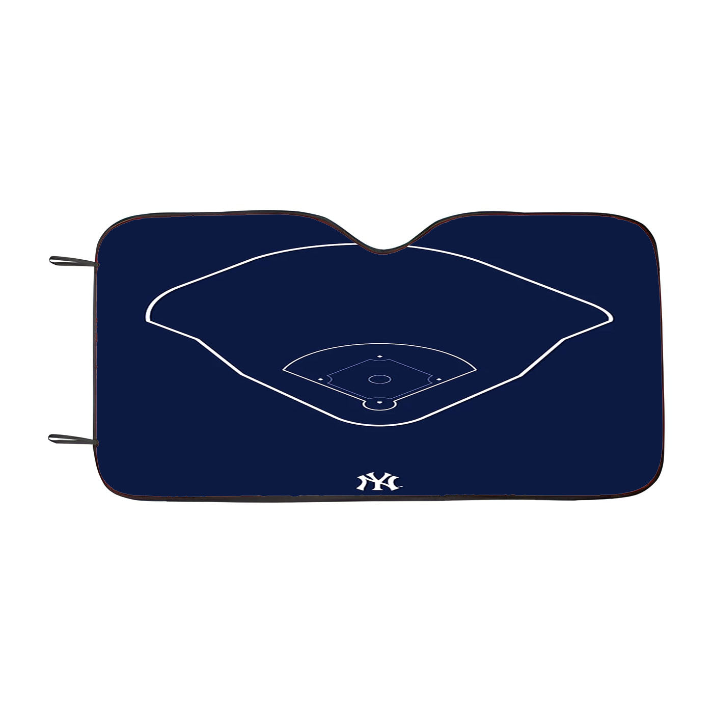 Field Outline Yankee Stadium New York Yankees Car Auto Sun Shade Windshield Cover