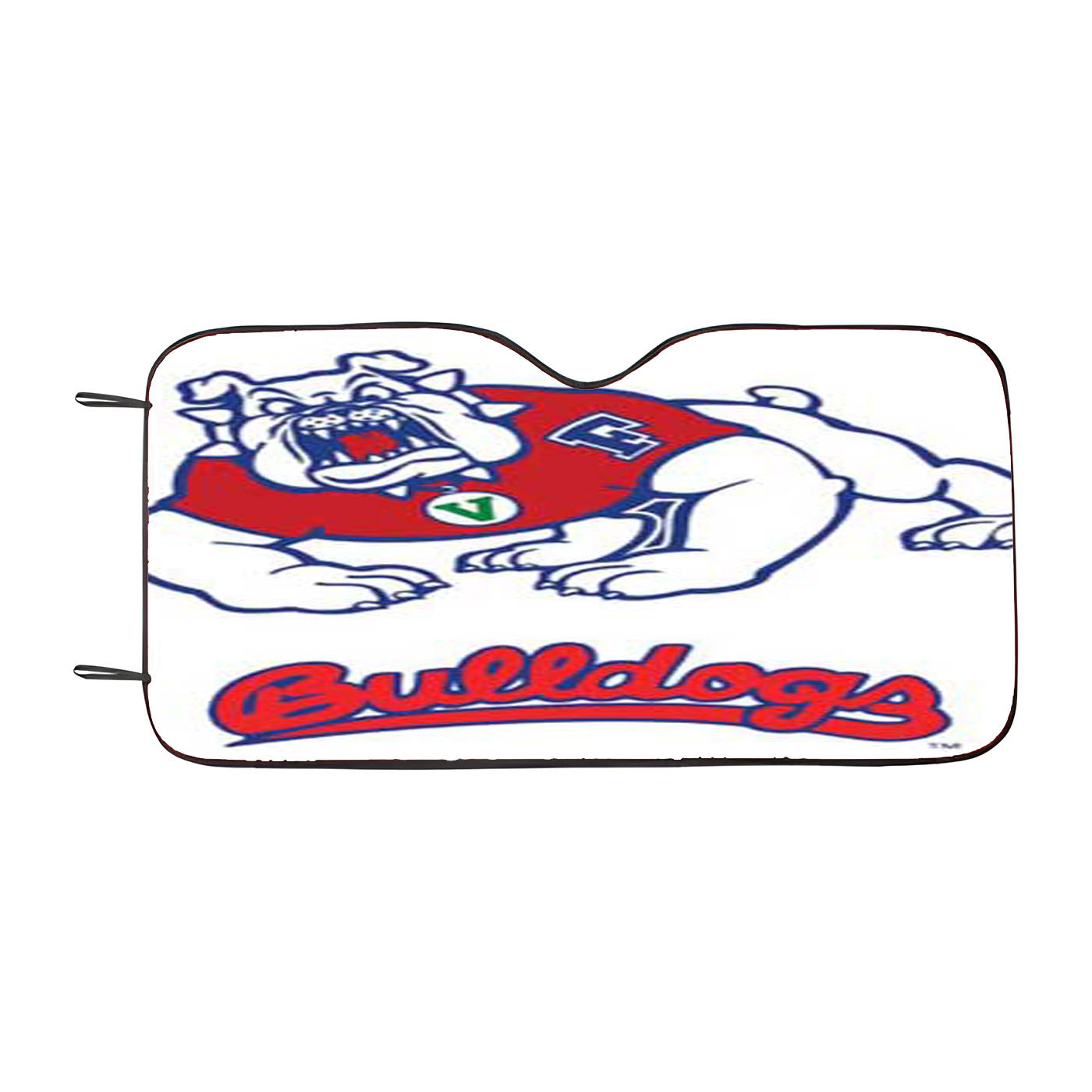 Fresno State Bulldogs Logo Car Auto Sun Shade Windshield Cover