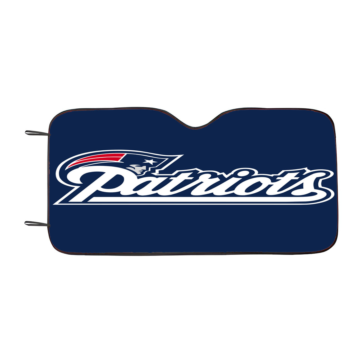 Front New England Patriots Logo Car Auto Sun Shade Windshield Cover