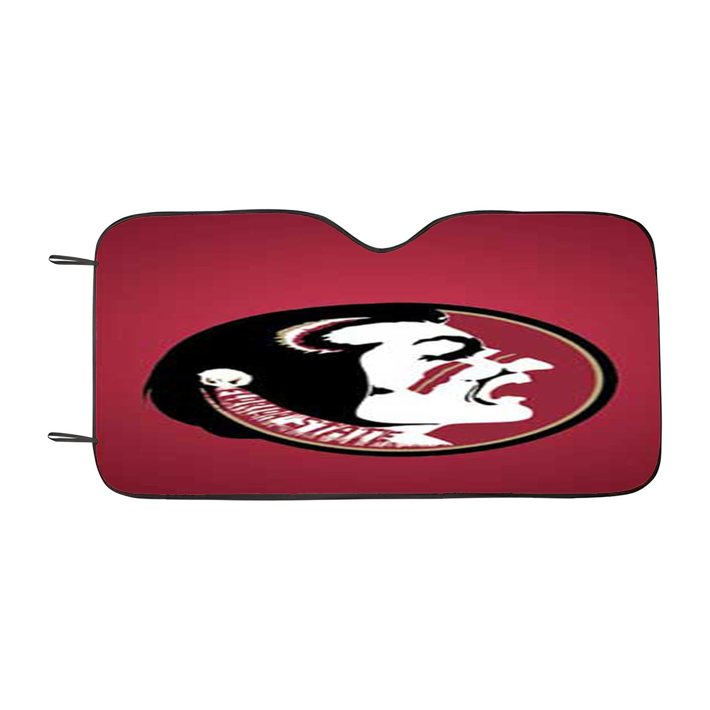 Fsu Big Red Fade Car Auto Sun Shade Windshield Cover