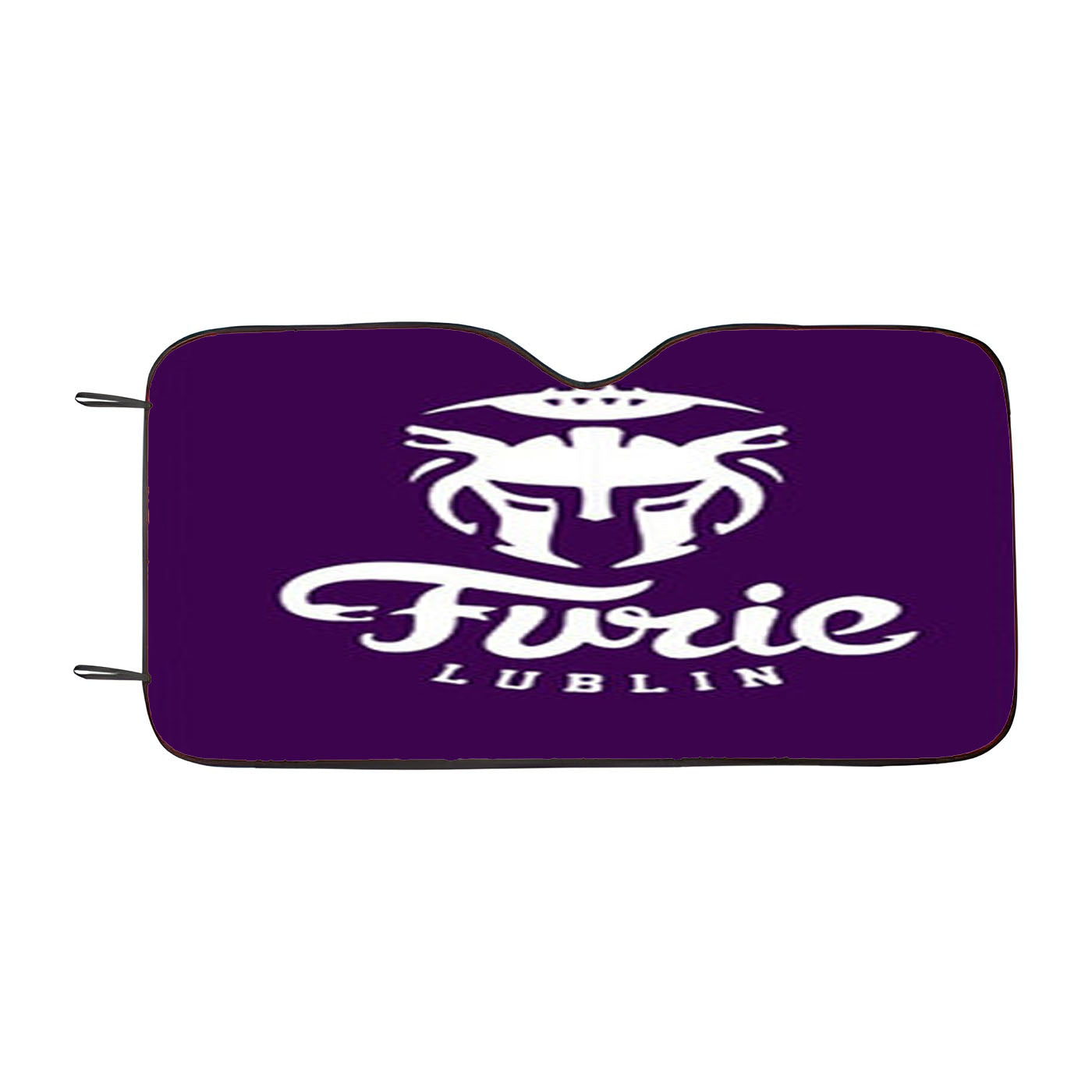 Furie Lublin Logo Purple Car Auto Sun Shade Windshield Cover