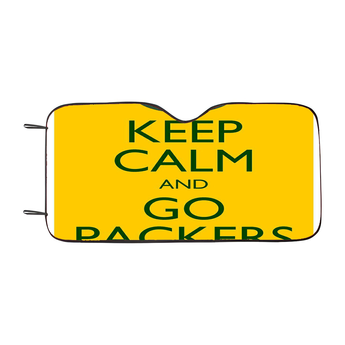 Go Packers Car Auto Sun Shade Windshield Cover