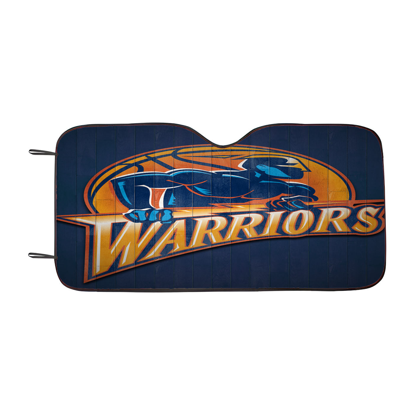 Golden State Warriors Basketball Logo Wood Car Auto Sun Shade Windshield Cover