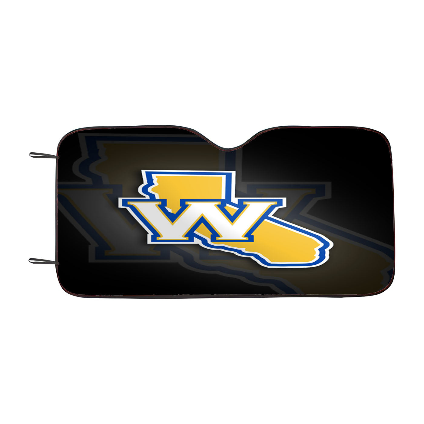Golden State Warriors Black Car Auto Sun Shade Windshield Cover