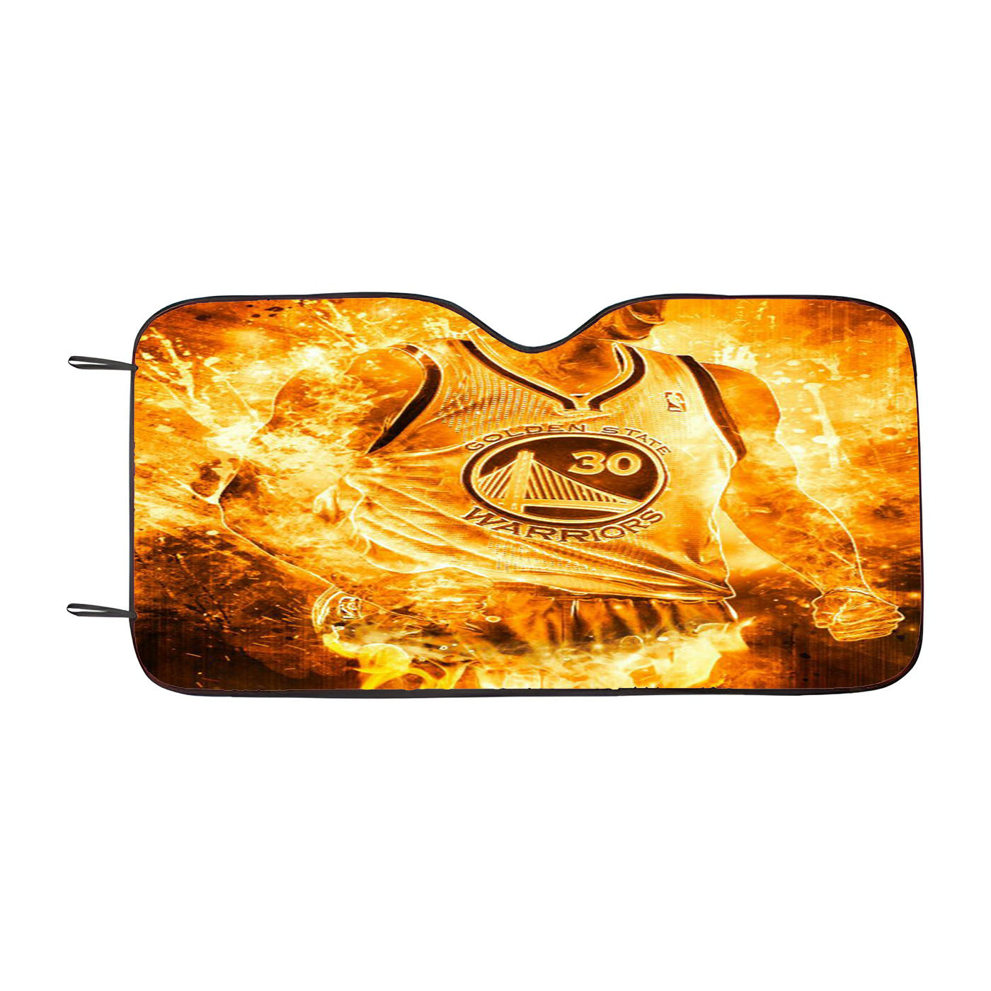 Golden State Warriors Dbc Car Auto Sun Shade Windshield Cover