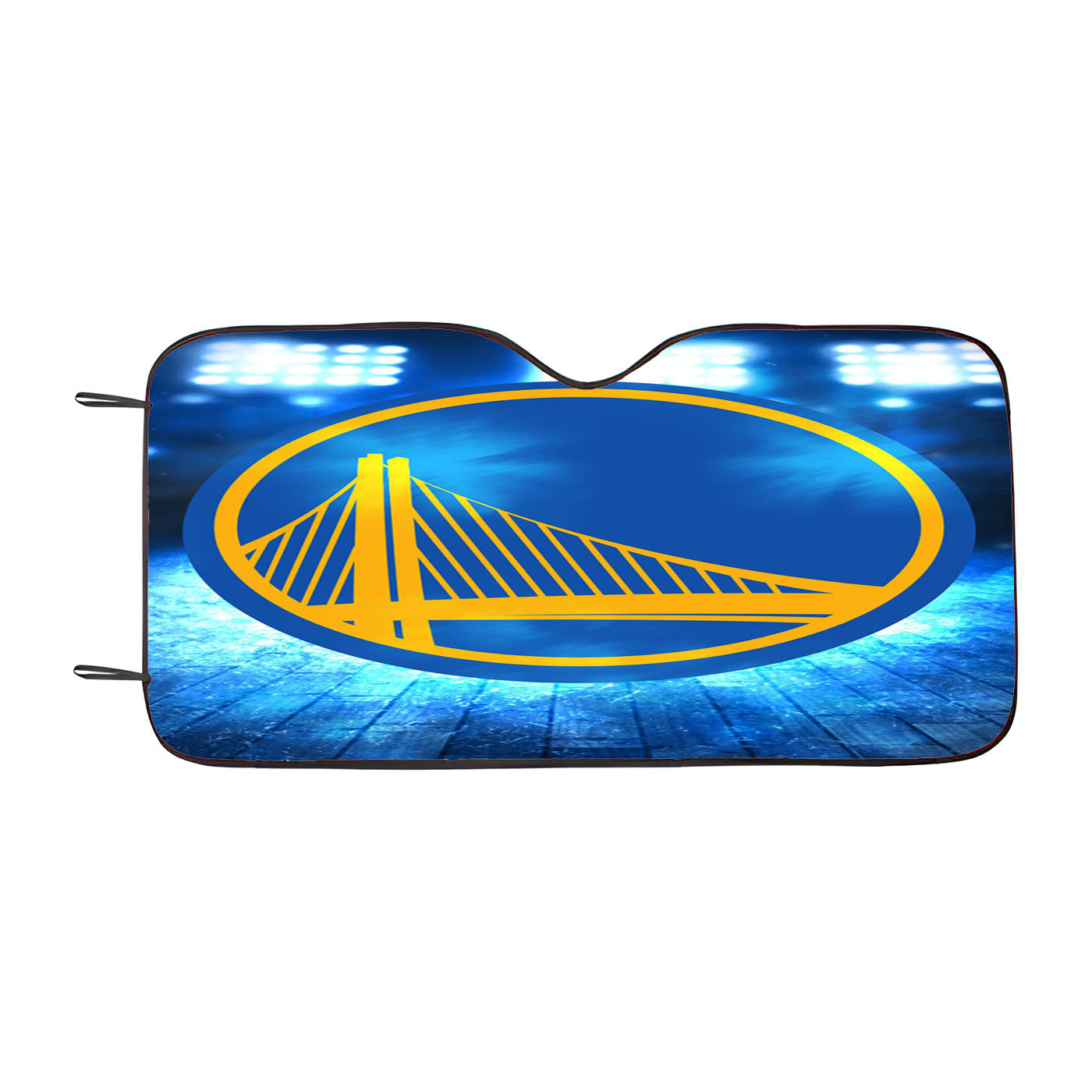 Golden State Warriors Logo Nba Sports Art Illustration Car Auto Sun Shade Windshield Cover