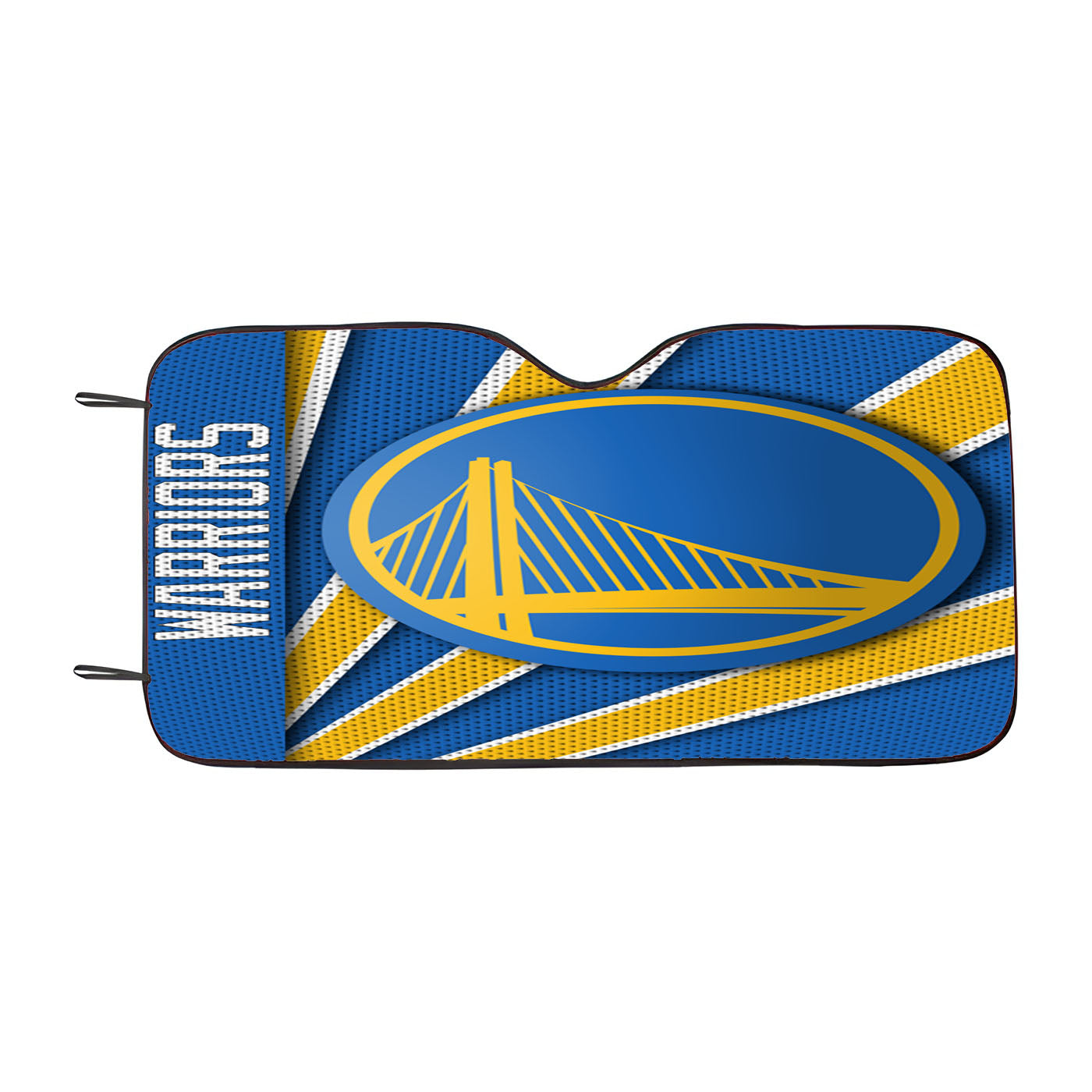 Golden State Warriors Stripe Wallpaper Car Auto Sun Shade Windshield Cover