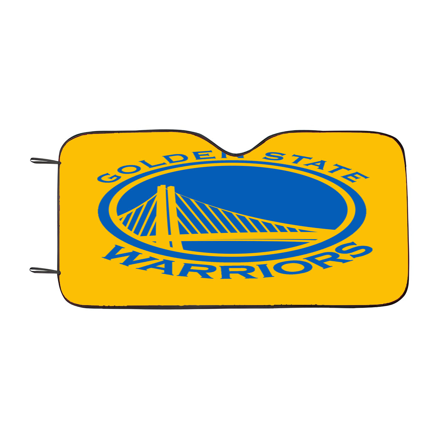 Golden State Warriors Yellow Car Auto Sun Shade Windshield Cover
